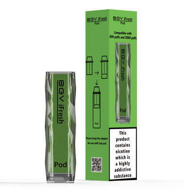 10 pièces par emballage Vape Cartridge Pod pour Vape Pen 4 Compatibilité de couleur